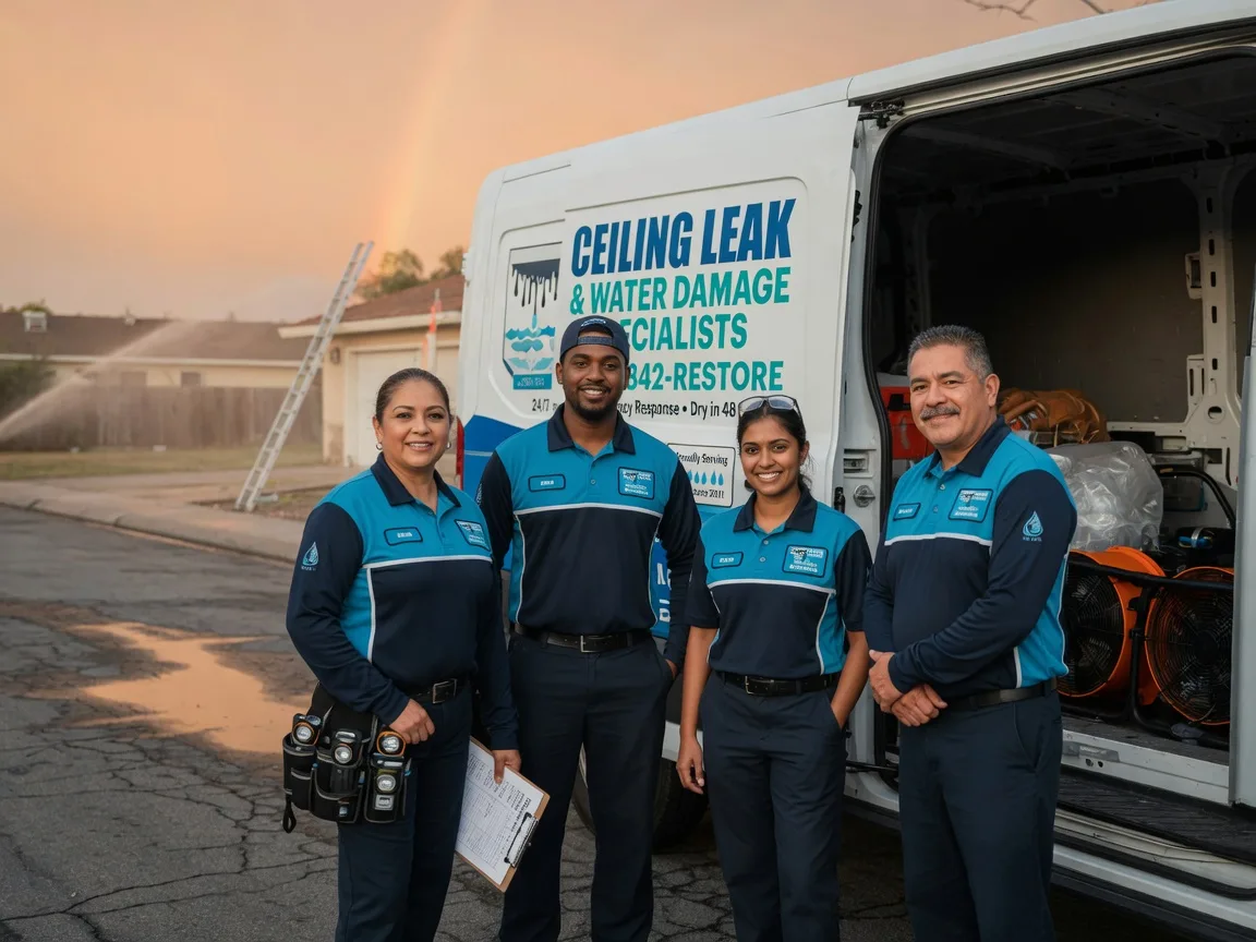 Ceiling Leak Cleanup company in Glen Flora, TX