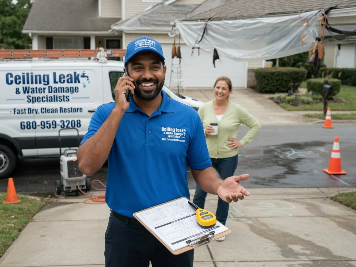 Ceiling Leak Cleanup Glen Flora, TX FAQs
